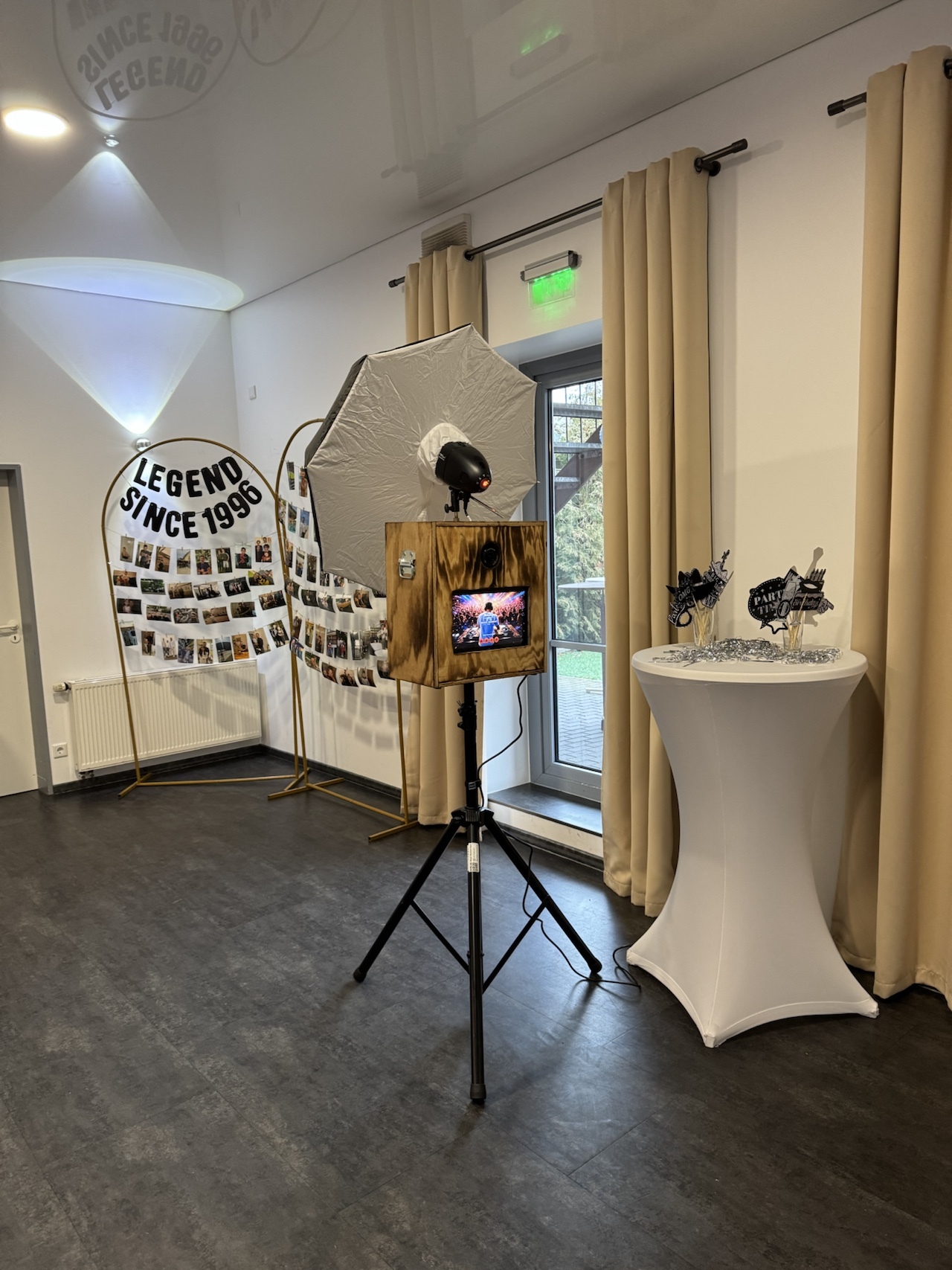 Geburtstagsfeier Fotobox